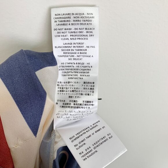 NWT Gucci Star pattern silk pleated pant Size 48 - Picture 16 of 16